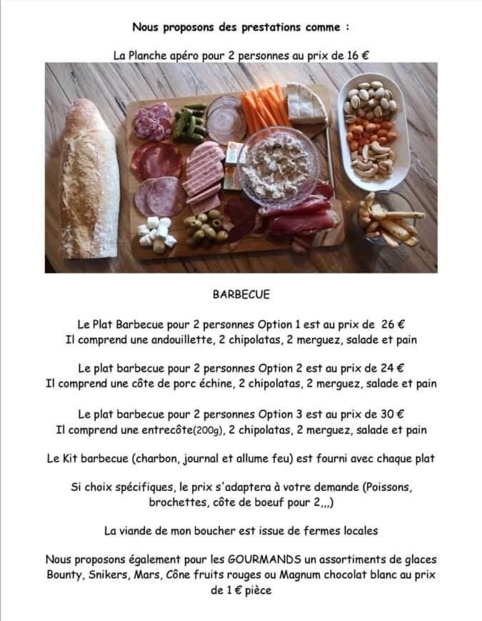 La Roulotte de la Trigalle Valognes Extérieur photo